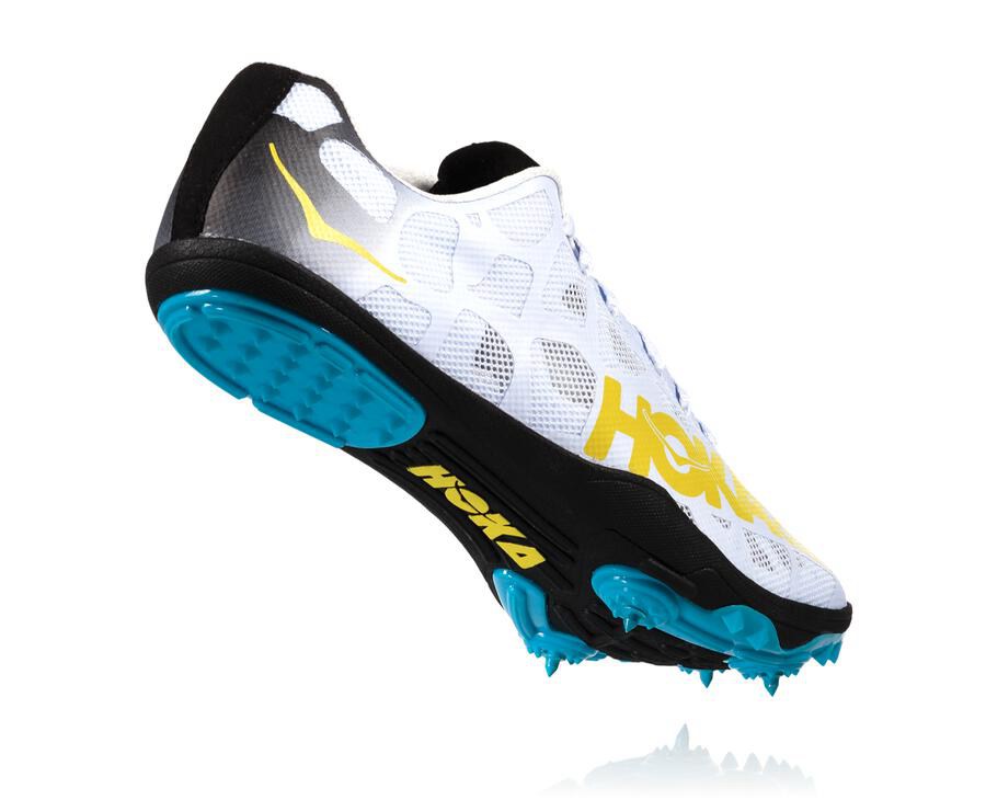 Spikes Atletismo Hoka One One Masculino Branco - Rocket X - 937-WNEPBF